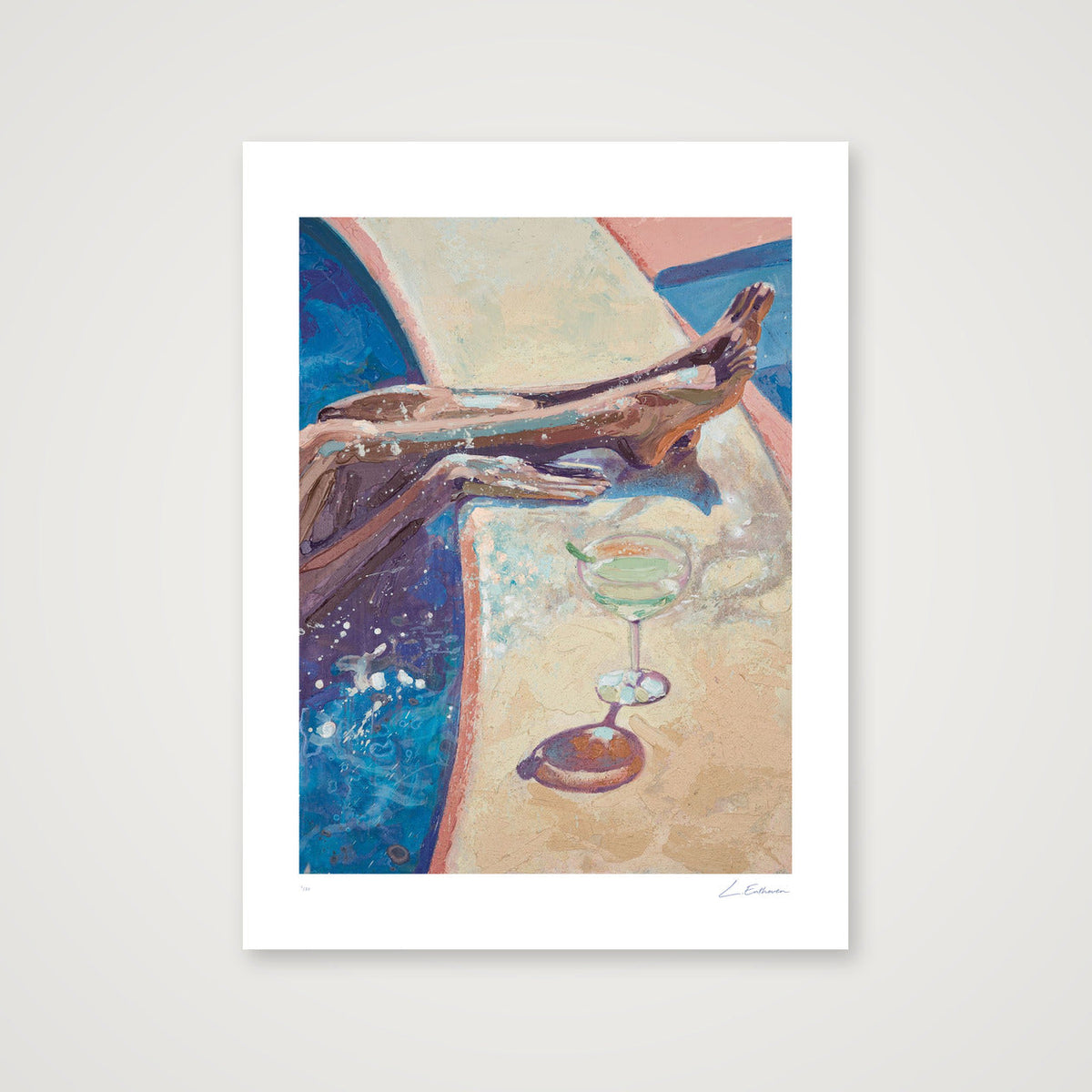 Miss Margarita — 30×40cm, 12×16" Print only