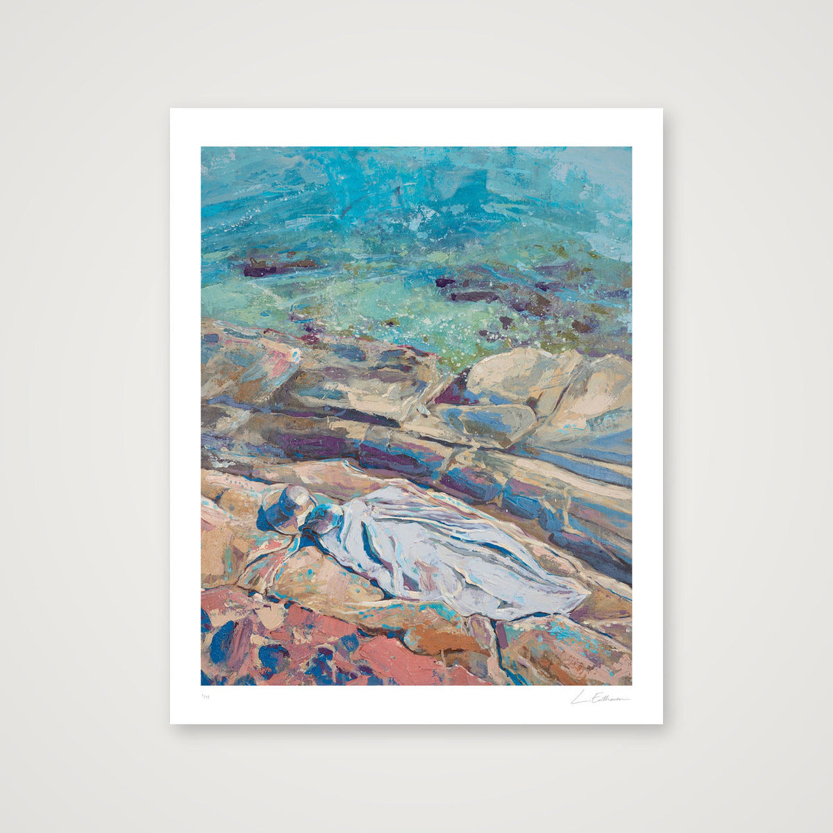 The Long Lunch — 40×50cm, 16×20" Print only