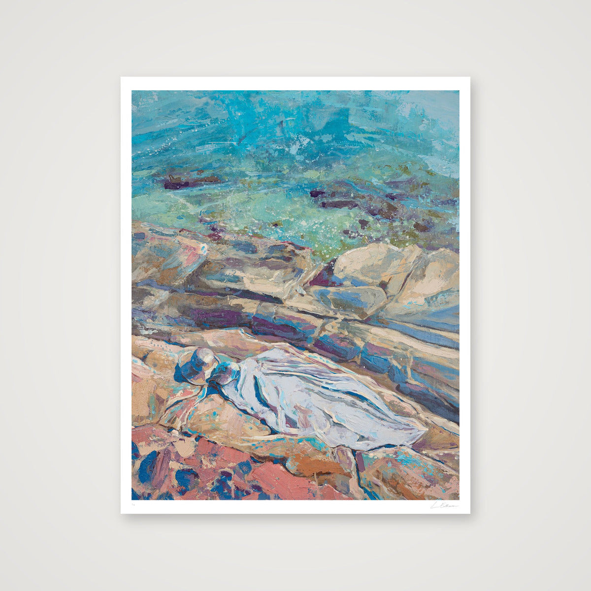 The Long Lunch — 80×100cm, 31×39" Print only