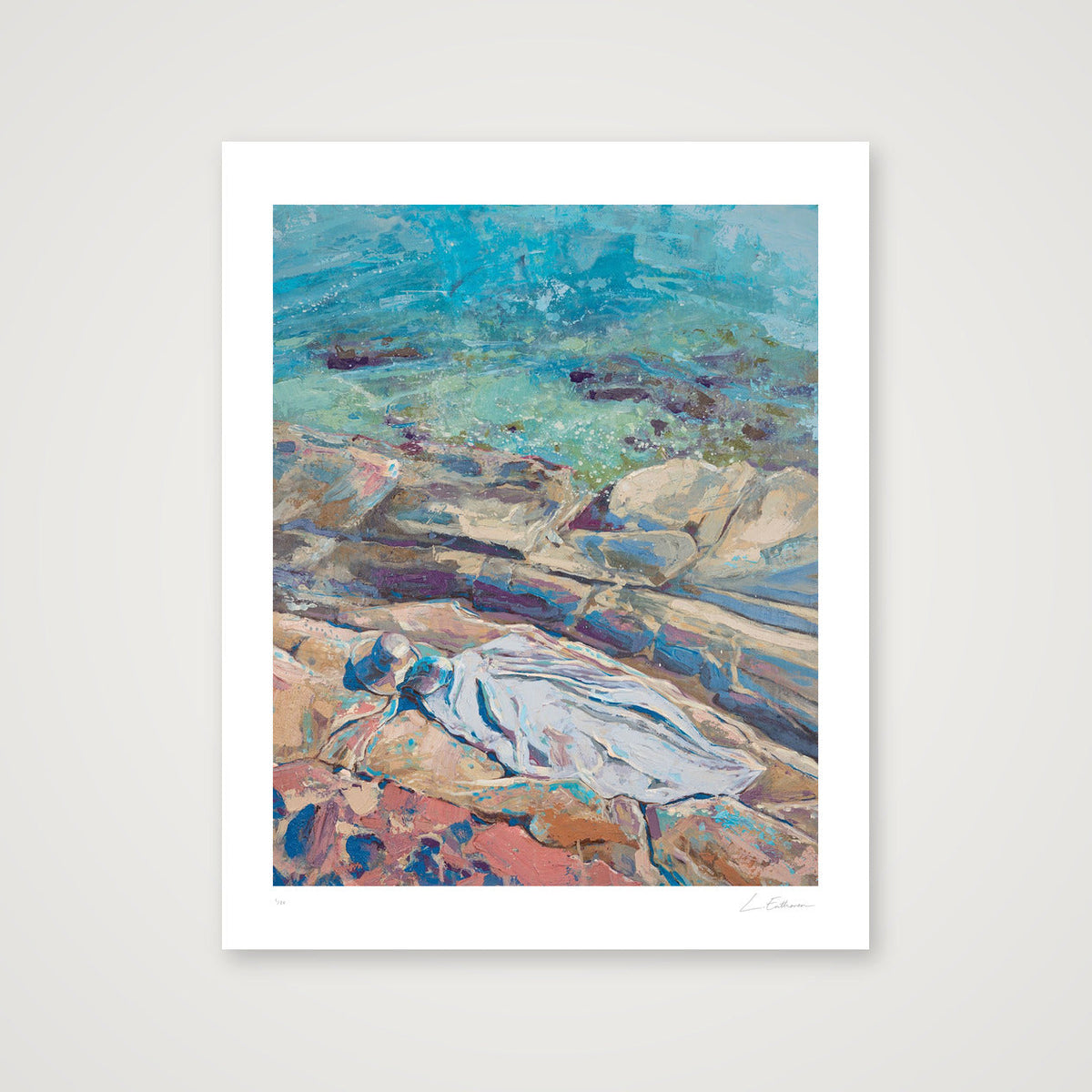 The Long Lunch — 28×35cm, 11×14" Print only